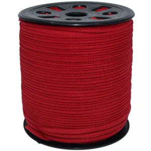 Banded Stretch Elastic 6mm Red