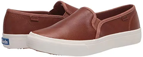 Keds womens Double Decker Leather Jjml Sneaker, Cognac, 11 US