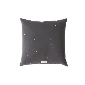 Kyoto Dot Cushion Square - Anthracite