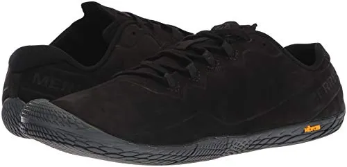 Merrell Men's Vapor Glove 3 Luna Leather Sneaker, Black, 10.5 M US