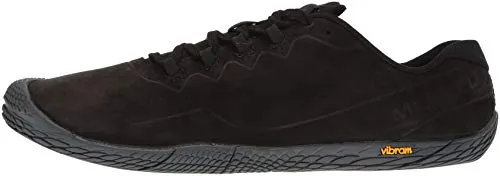 Merrell Men's Vapor Glove 3 Luna Leather Sneaker, Black, 10.5 M US