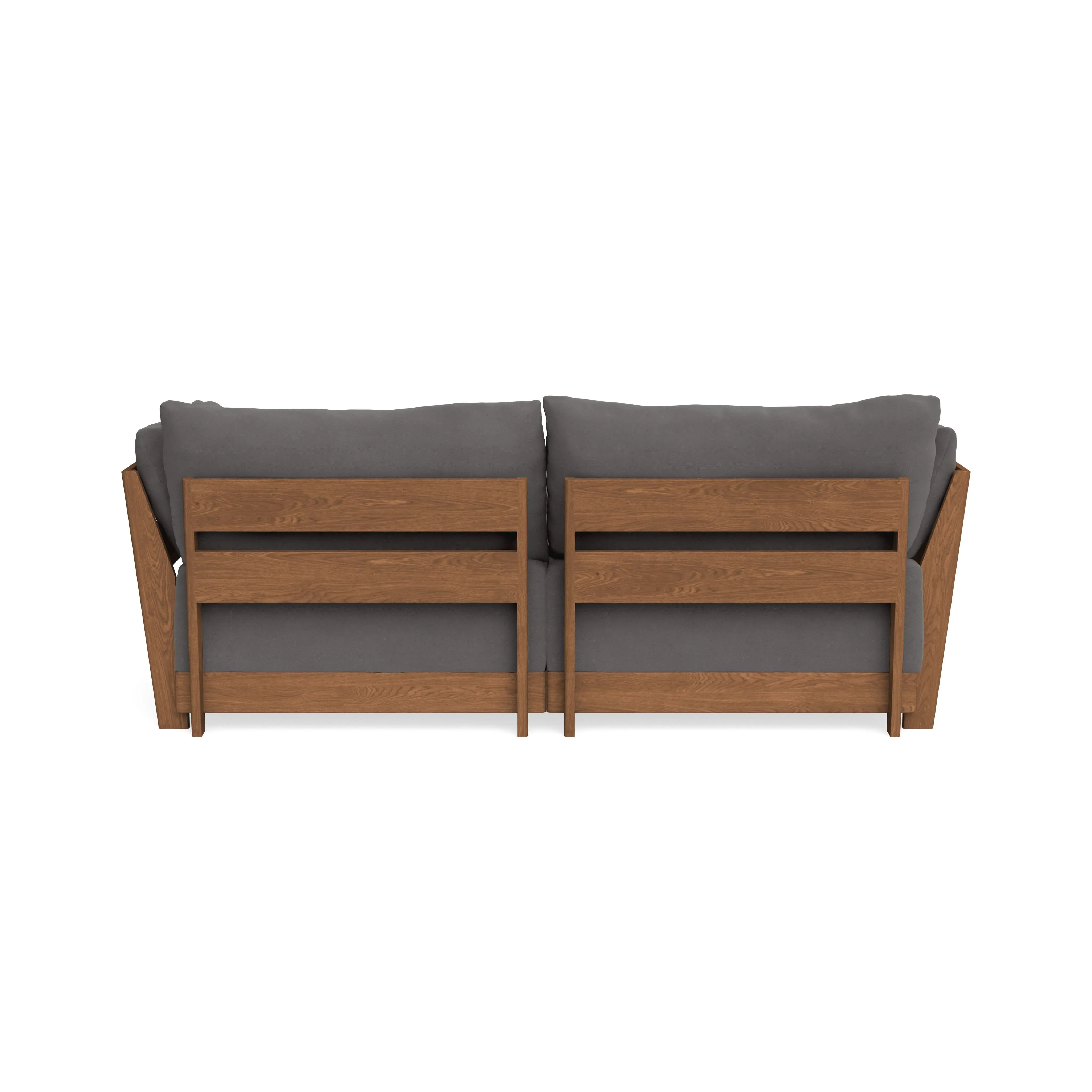 Modular Bondi Espresso 2-Seater Sectional in Burnt Ember | Classic Blend