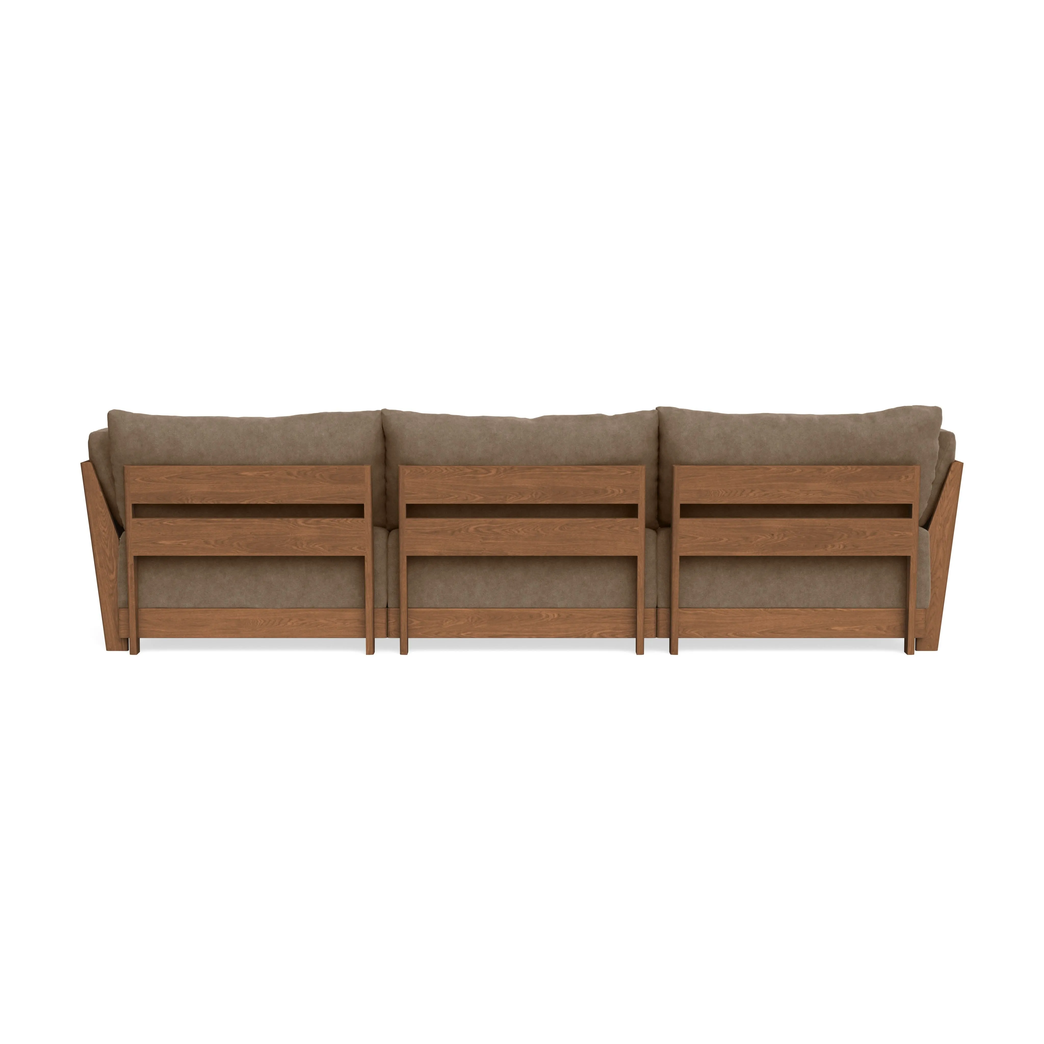 Modular Bondi Espresso 3-Seater Sofa in Coffee | Classic Blend