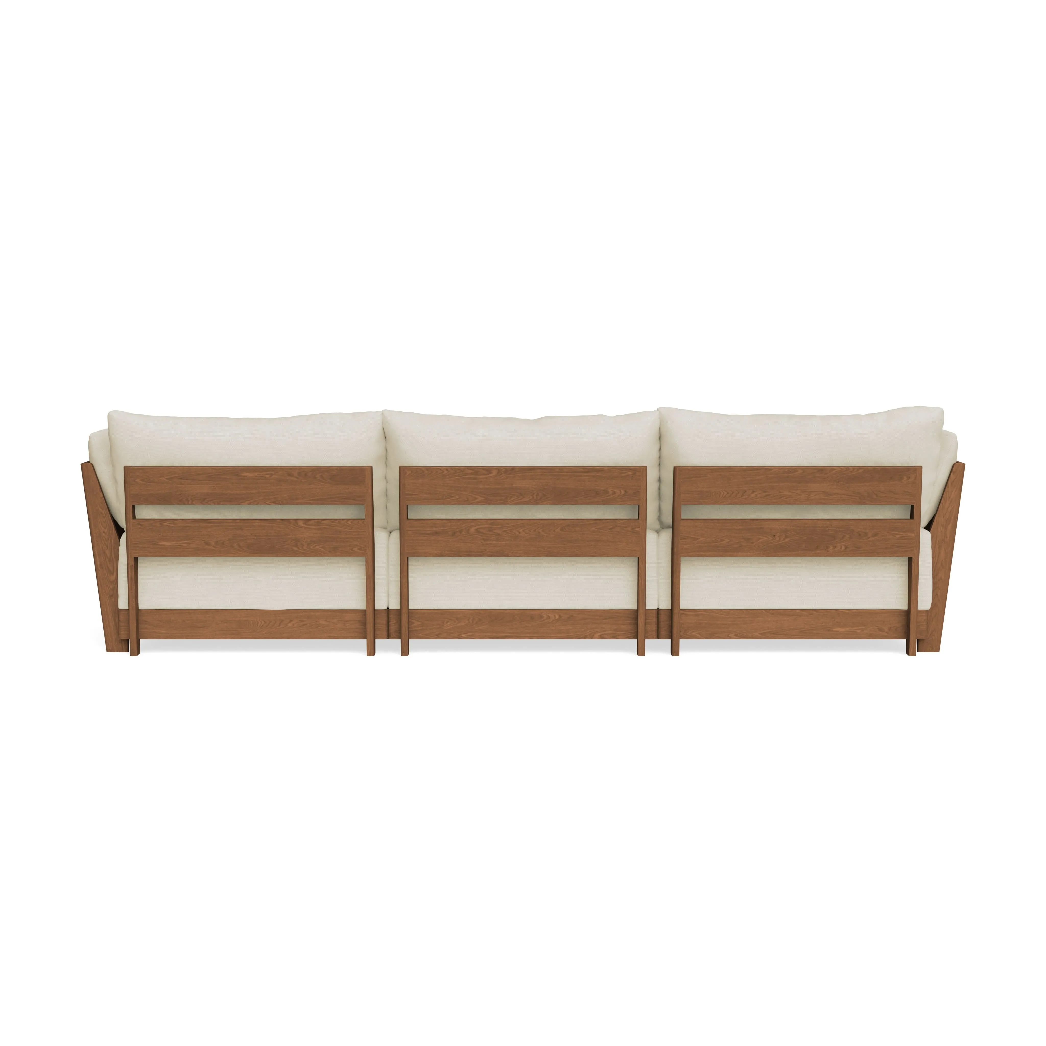 Modular Bondi Espresso 3-Seater Sofa in Mascarpone | Classic Blend