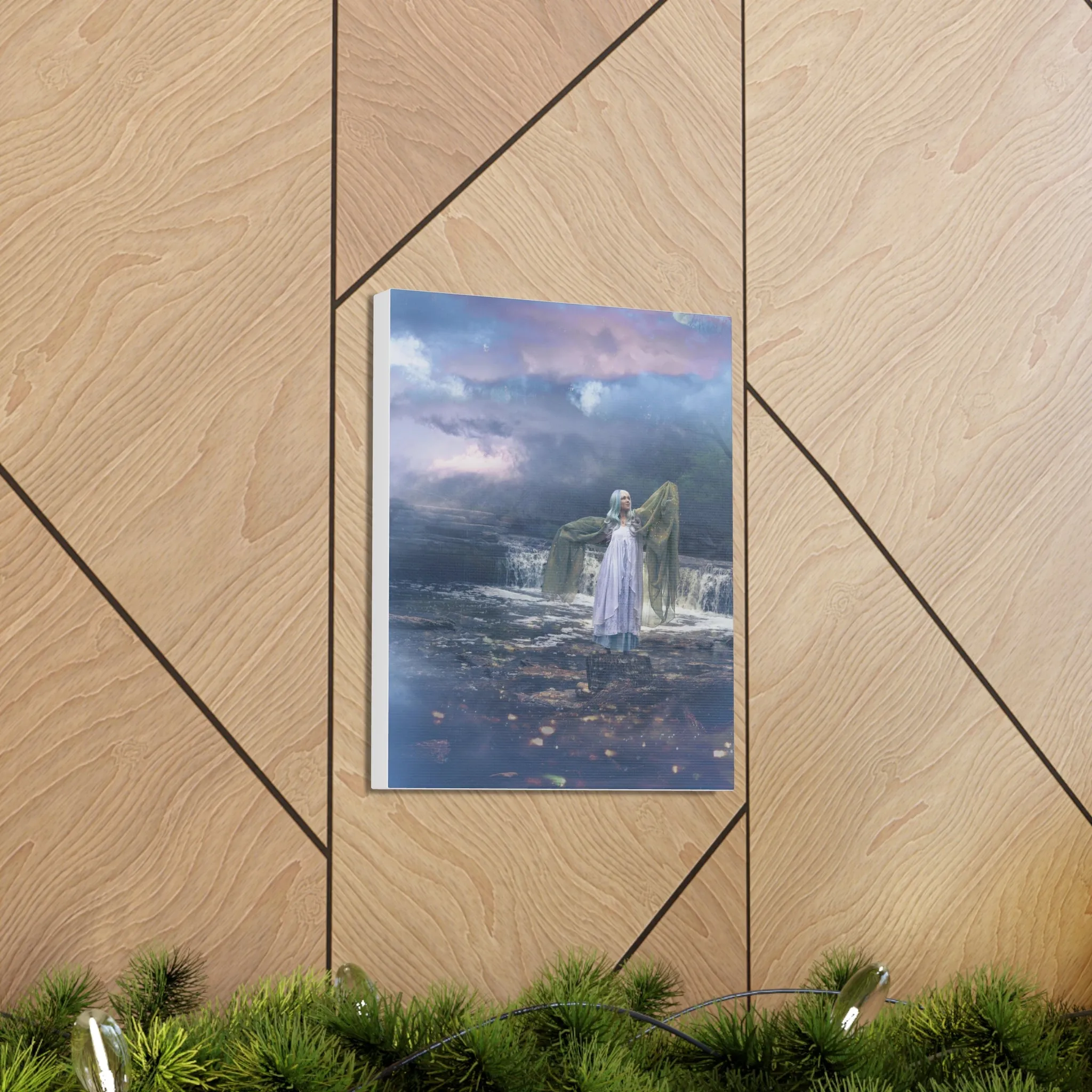 Niflheim Vertical Canvas Gallery Wrap