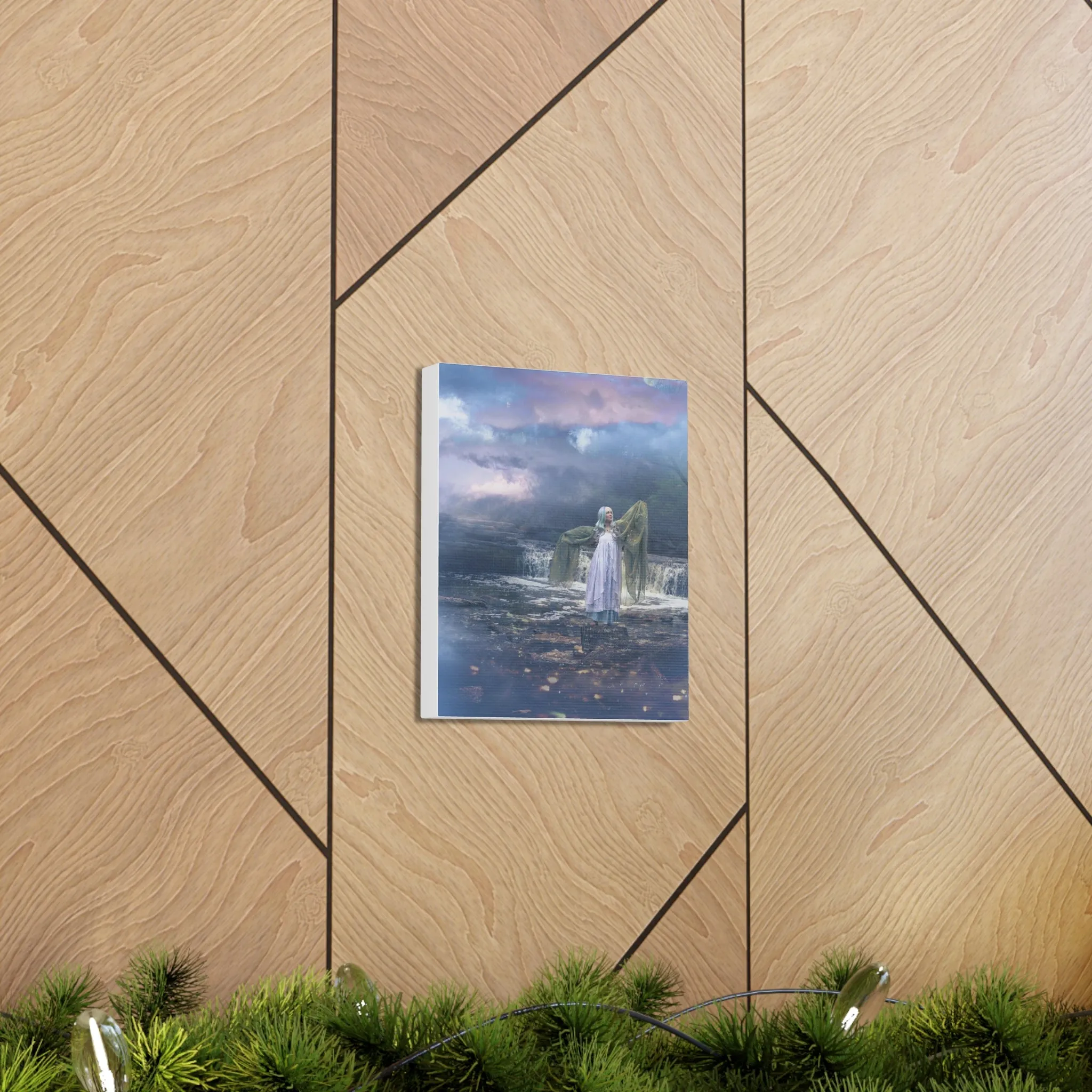 Niflheim Vertical Canvas Gallery Wrap