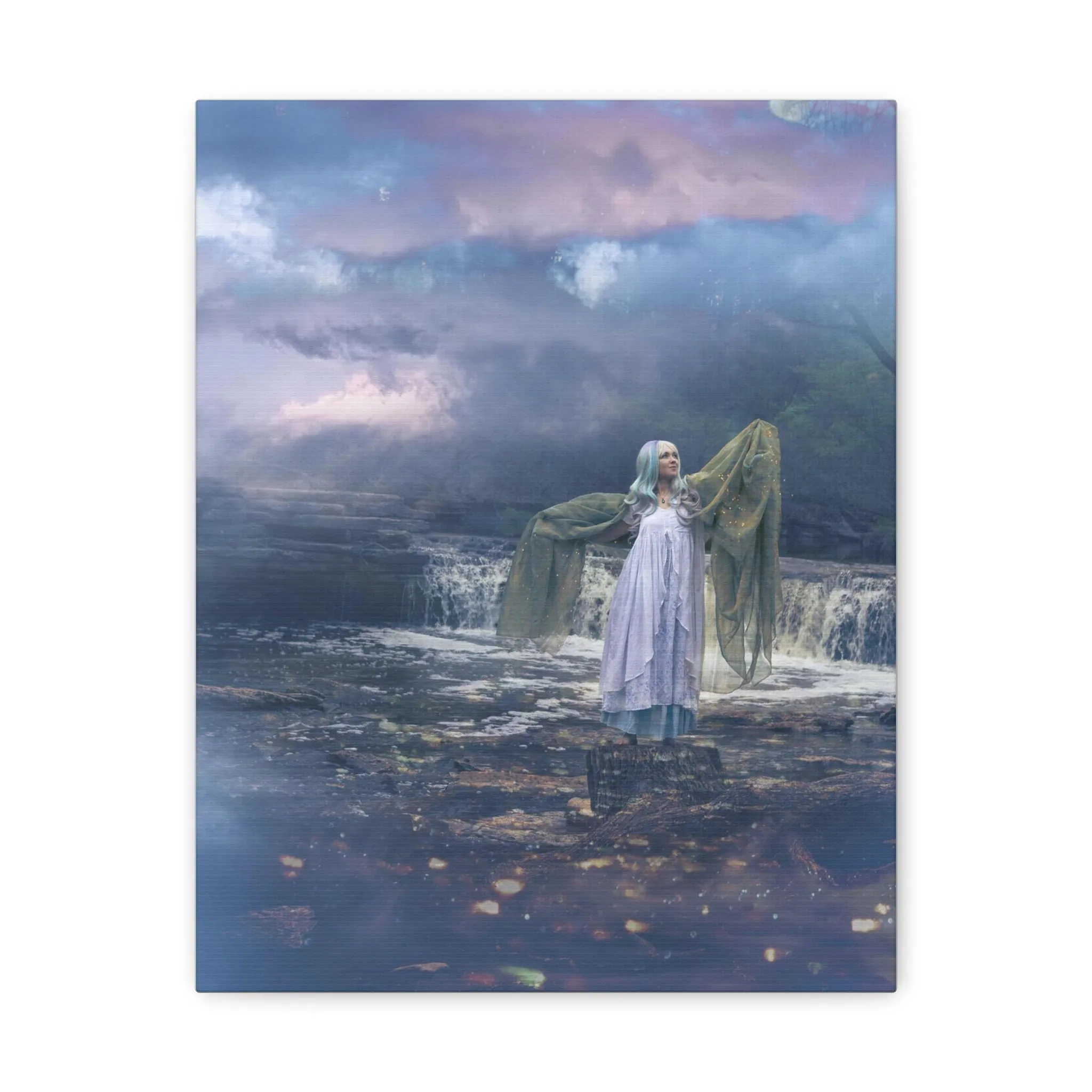 Niflheim Vertical Canvas Gallery Wrap