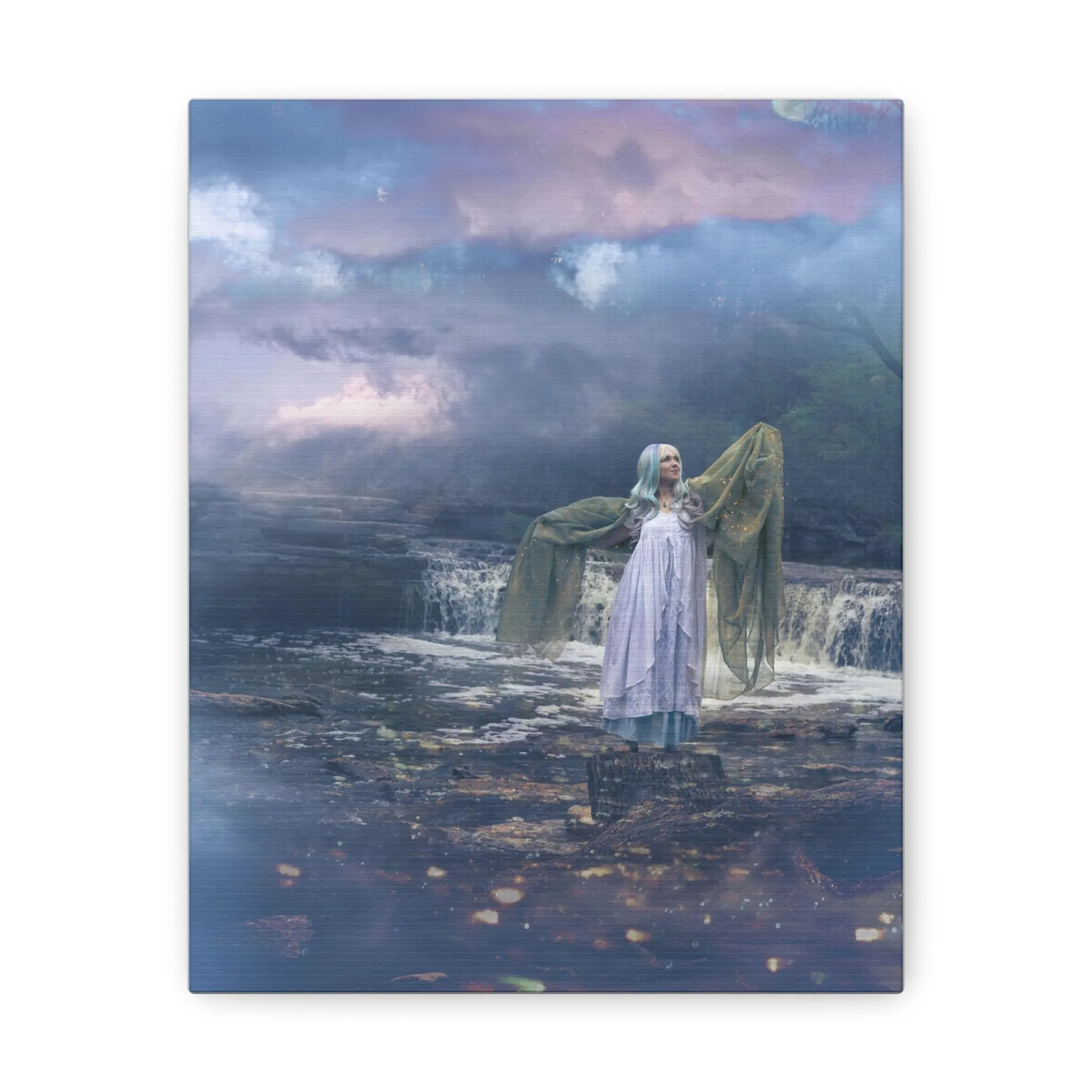 Niflheim Vertical Canvas Gallery Wrap