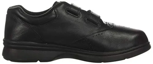 Propet Women's W3915 Vista Walker Sneaker,Black Smooth,6.5 M (US Women's 6.5 B)