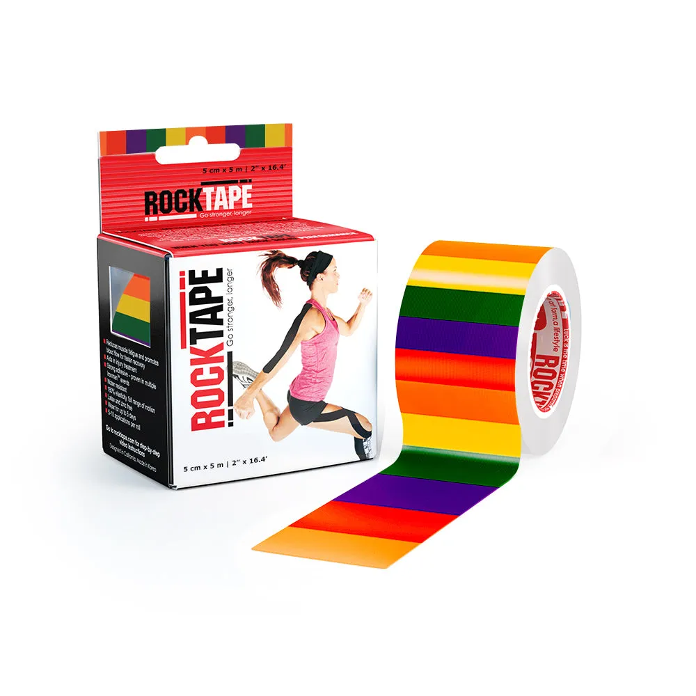 RockTape Original 2-inch Kinesiology Muscle KT Tape